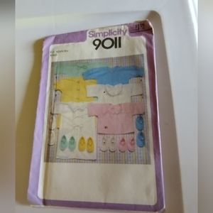 Vintage Newborn Sewing Pattern